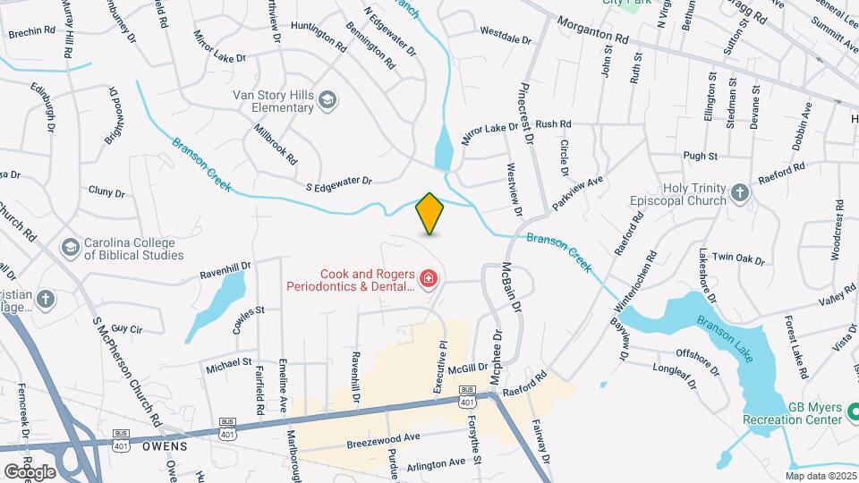 571 Winding Creek Rd Map and Location Details