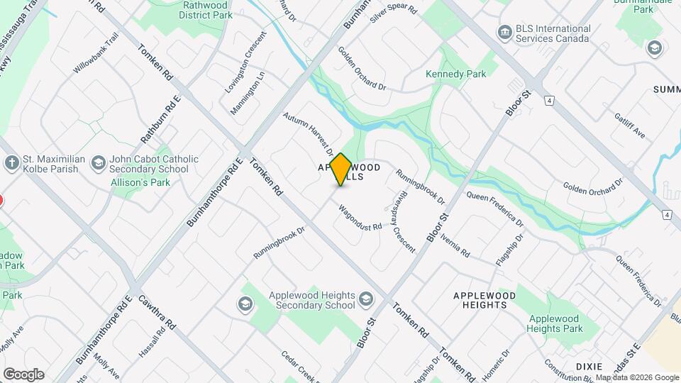 1040 Runningbrook Dr Map and Location Details