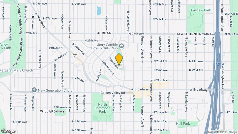 1510 N 22nd Ave, Unit 1510 22nd #1 Map and Location Details