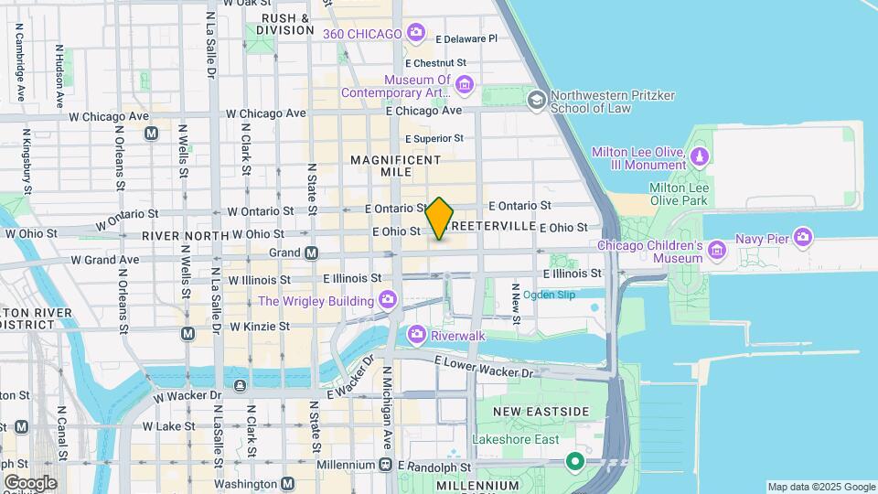 535 N St Clair St Mapa y Detalles de la Ubicación