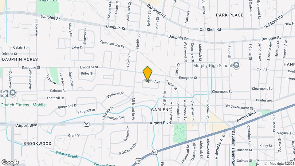 2507 Taylor Ave Map and Location Details