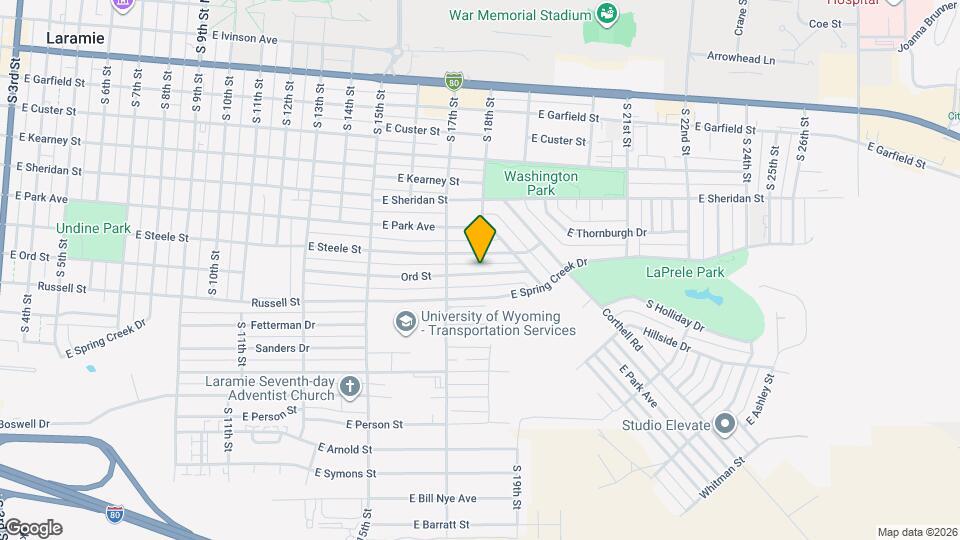 1729 Ord St, Unit Ord St. Rental Map and Location Details