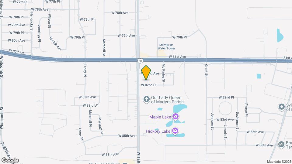 2306 W 82nd Pl Mapa y Detalles de la Ubicación