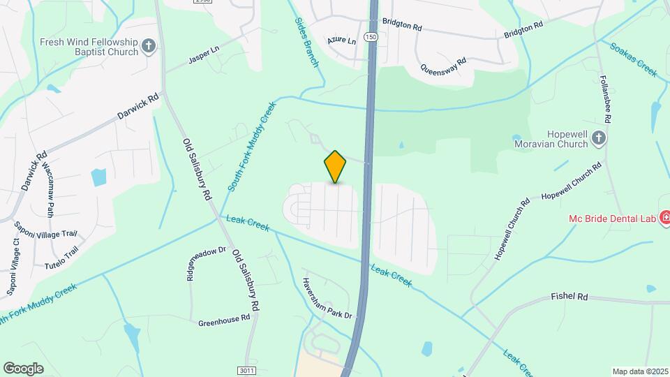 3922 Village Park Ct Map and Location Details