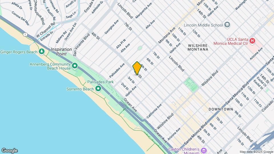 834 4th st Map and Location Details