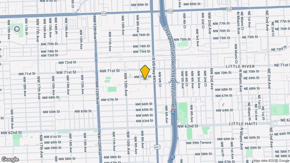 765 NW 69th St Map and Location Details
