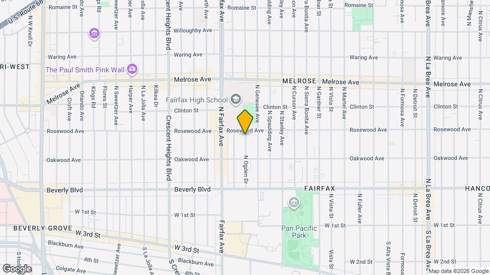 465 N Ogden Dr, Unit 1 Map and Location Details