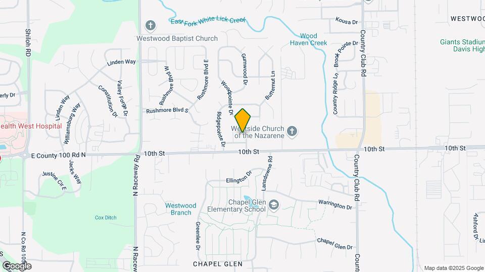 1022 Woodpointe Dr Map and Location Details