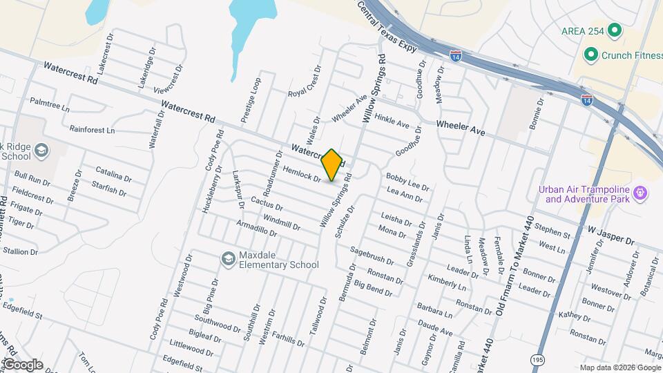 2208 Hemlock Dr Map and Location Details