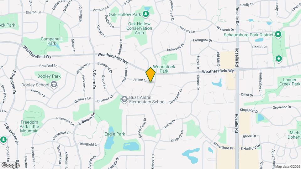 433 Janine Ln Map and Location Details