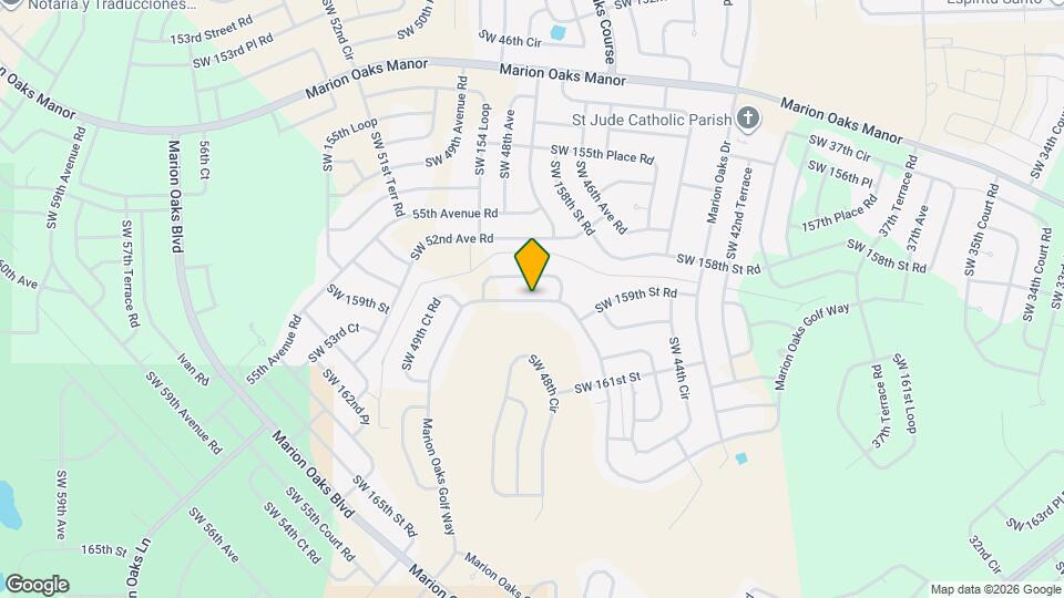 333 Marion Oaks Golf Way Map and Location Details