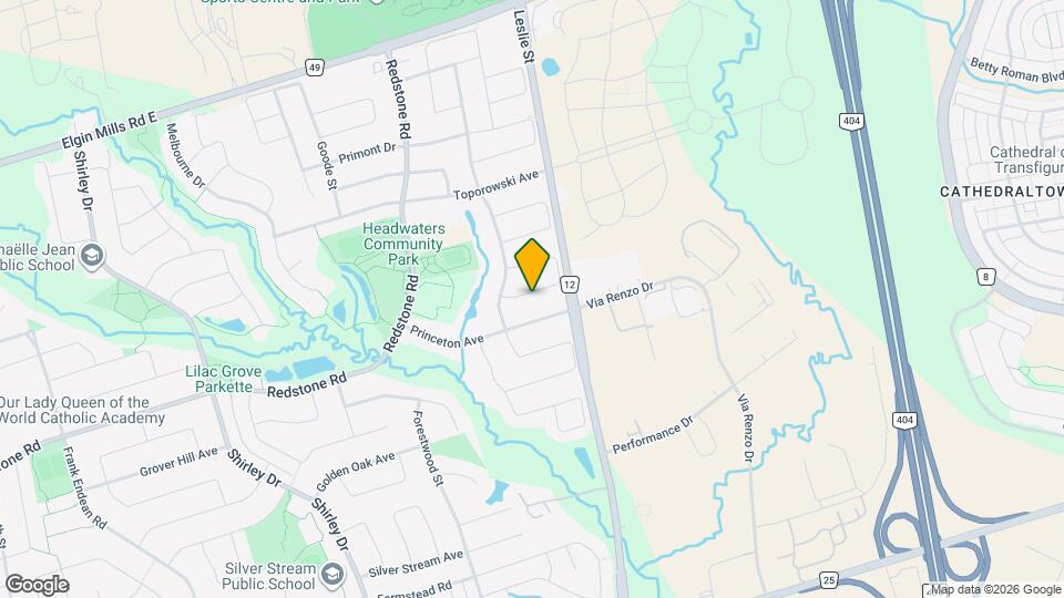 25 Ruby Crescent Map and Location Details