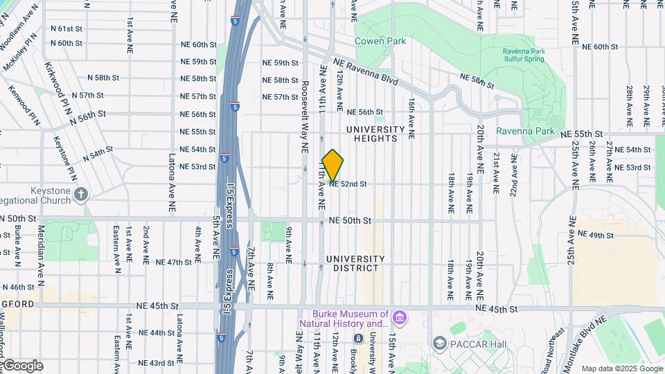 1115 NE 52nd St Map and Location Details