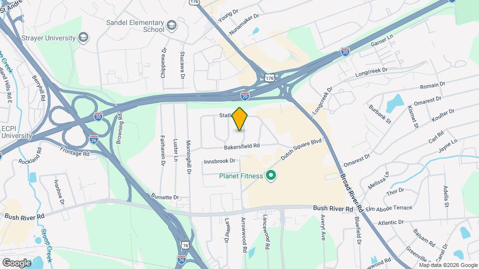 1132 Shirlington Rd Mapa y Detalles de la Ubicación