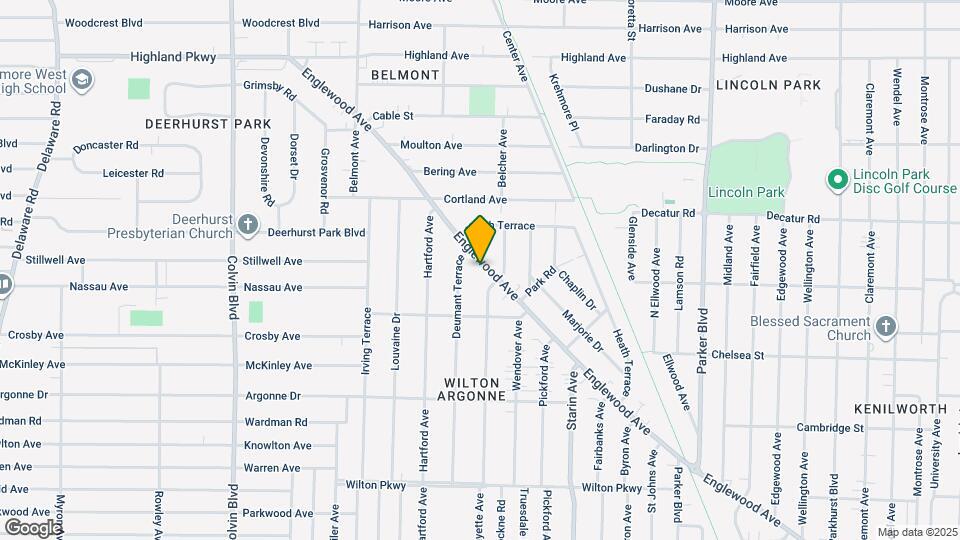 826 Englewood Ave, Unit #3 Map and Location Details