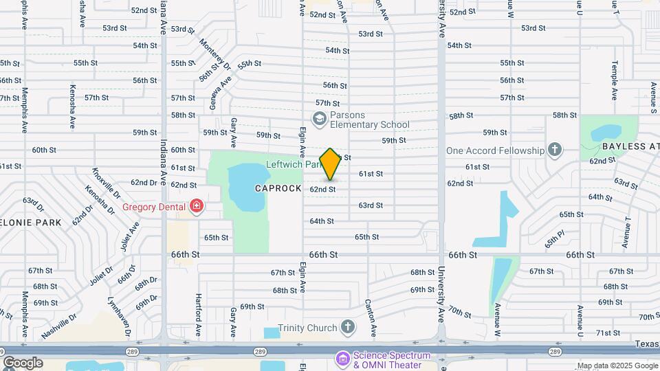 2812 62nd St Mapa y Detalles de la Ubicación