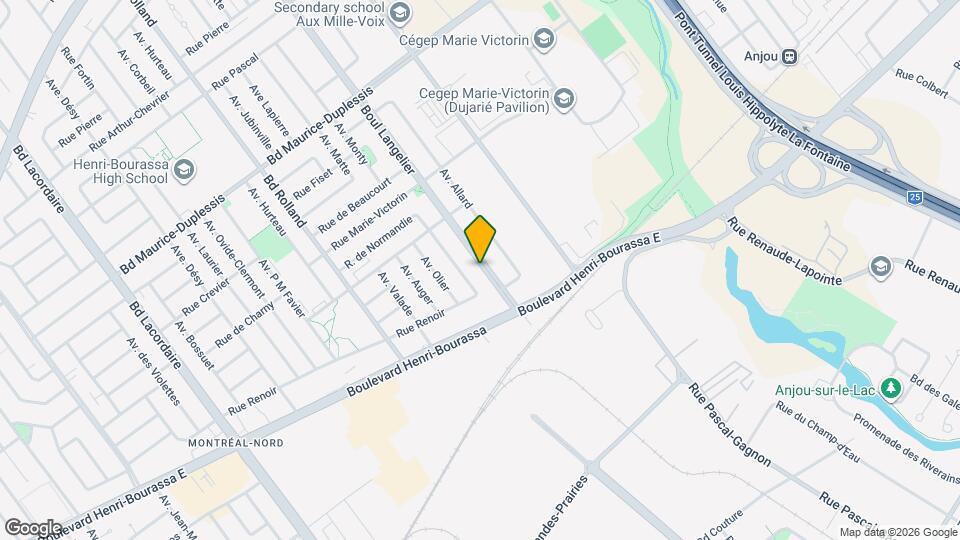 11440 Langelier Boul Map and Location Details