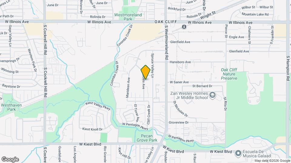 2925 Spruce Valley Ln Map and Location Details