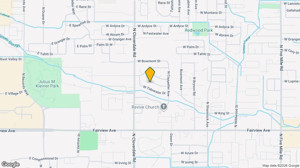 2141 N Fastwater Ave Map and Location Details
