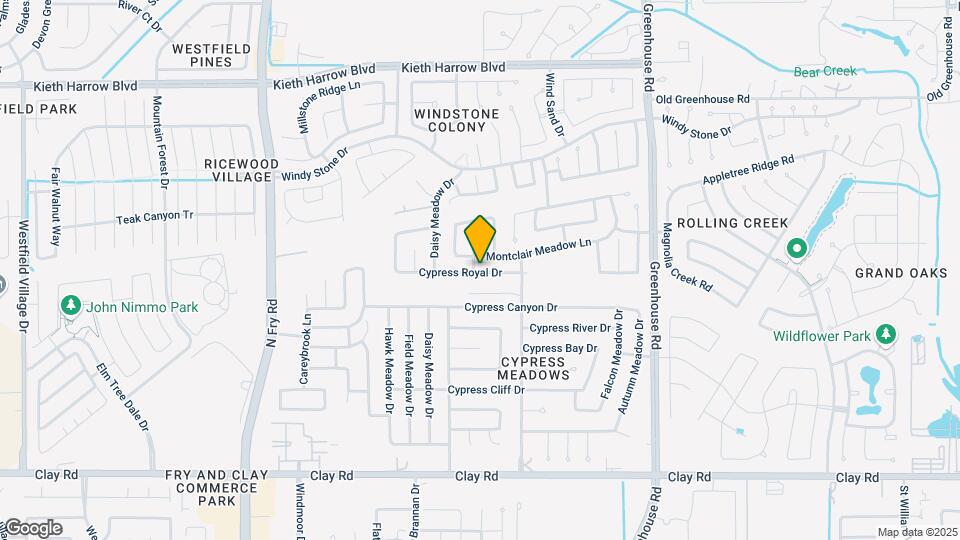 4602 Garden Meadow Dr Map and Location Details