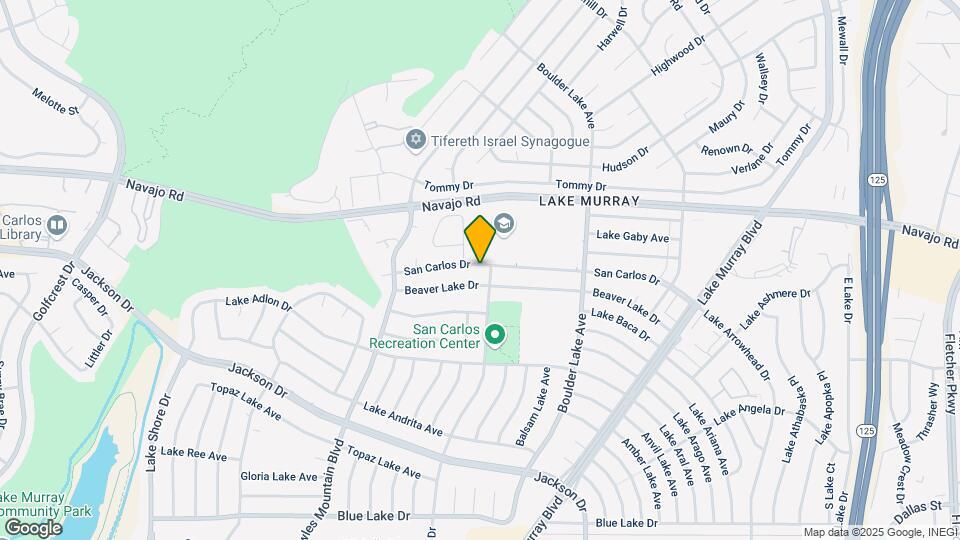 8051 San Carlos Dr Map and Location Details