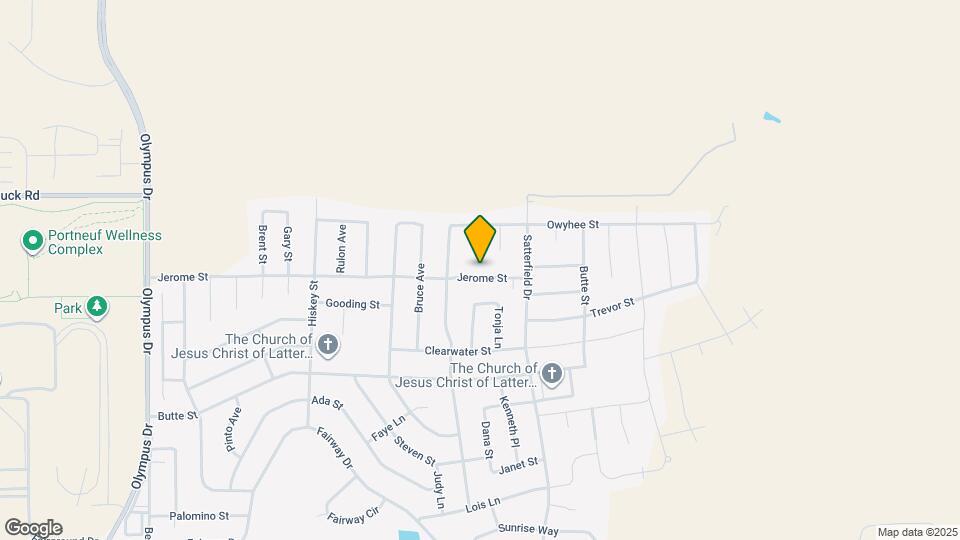 2752 Jerome St Map and Location Details