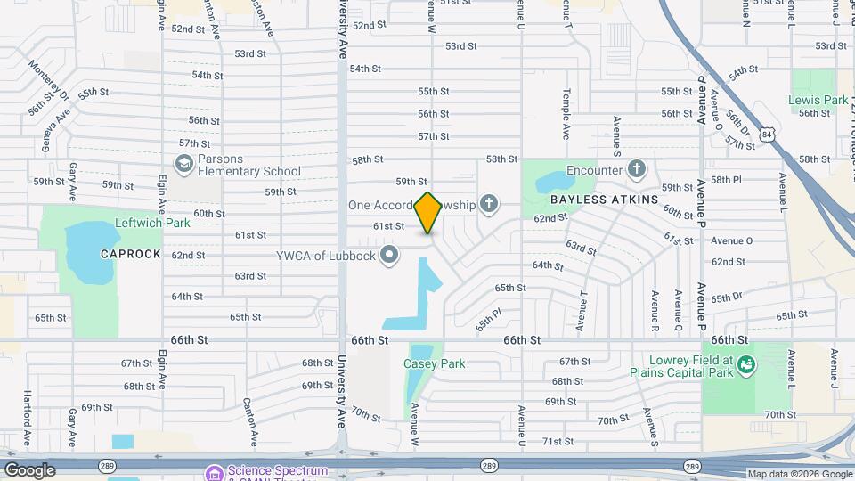 6108 Avenue W Map and Location Details