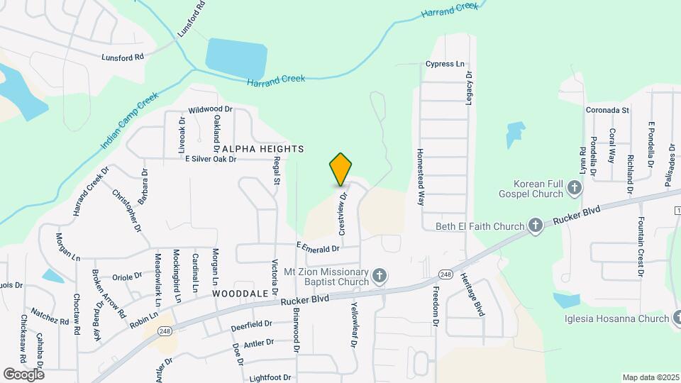 123 Crestview Dr Map and Location Details