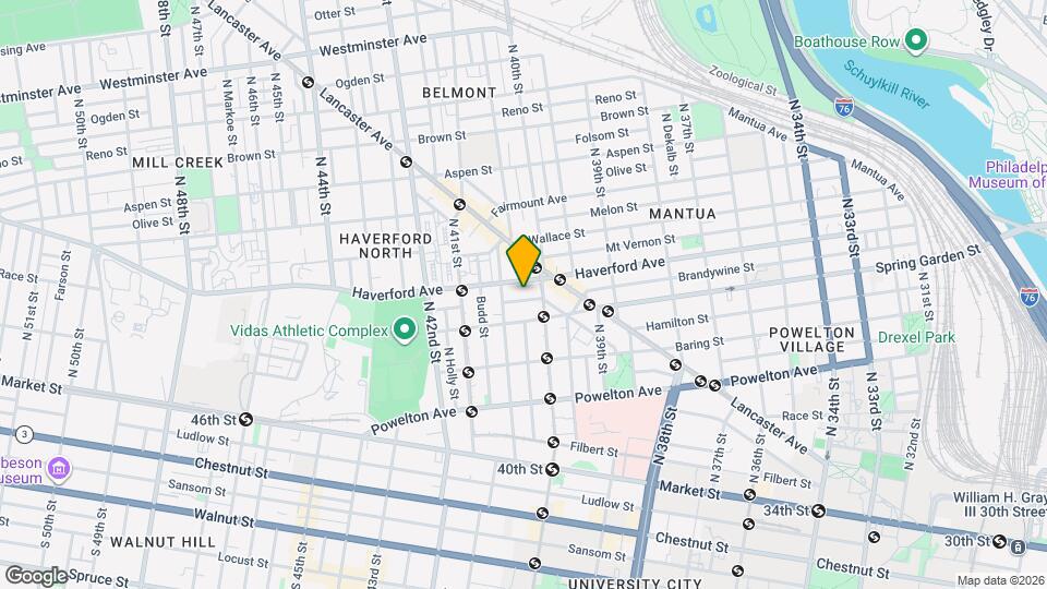 4025 Green St Map and Location Details