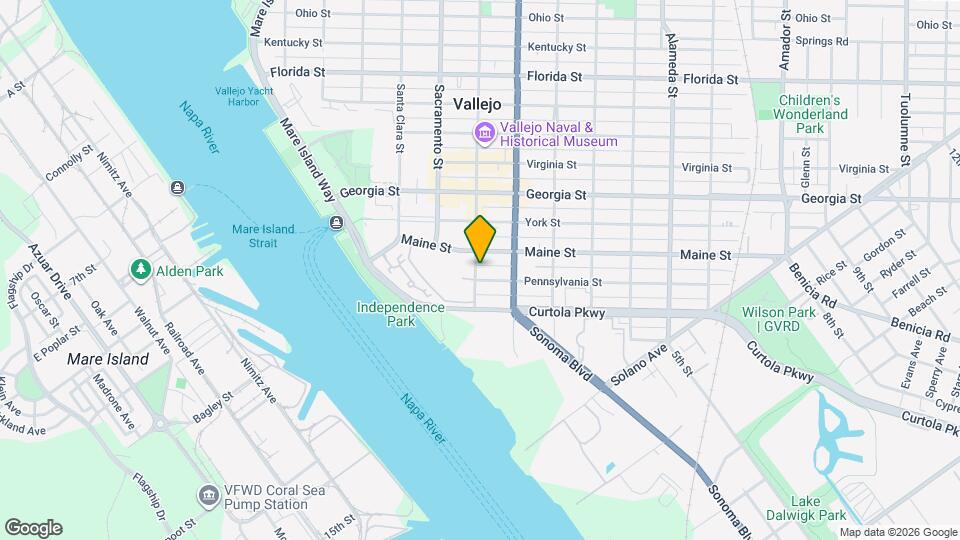 314 Marin St Mapa y Detalles de la Ubicación