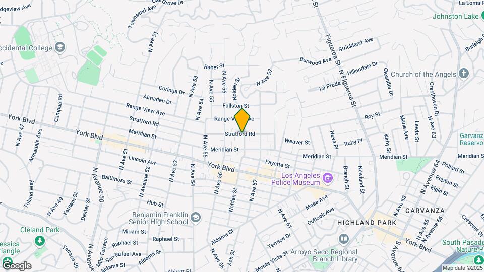 1031 Nolden St Map and Location Details