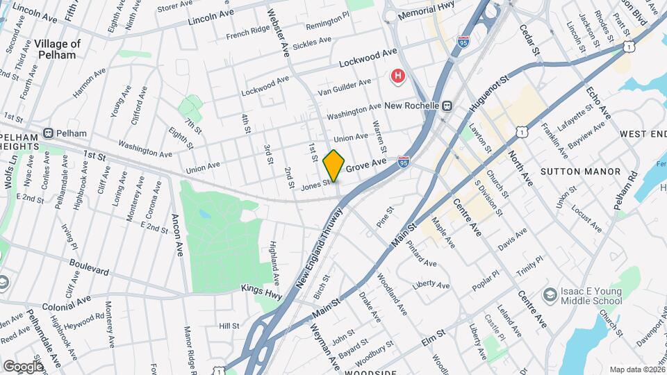 112 Webster Ave Map and Location Details