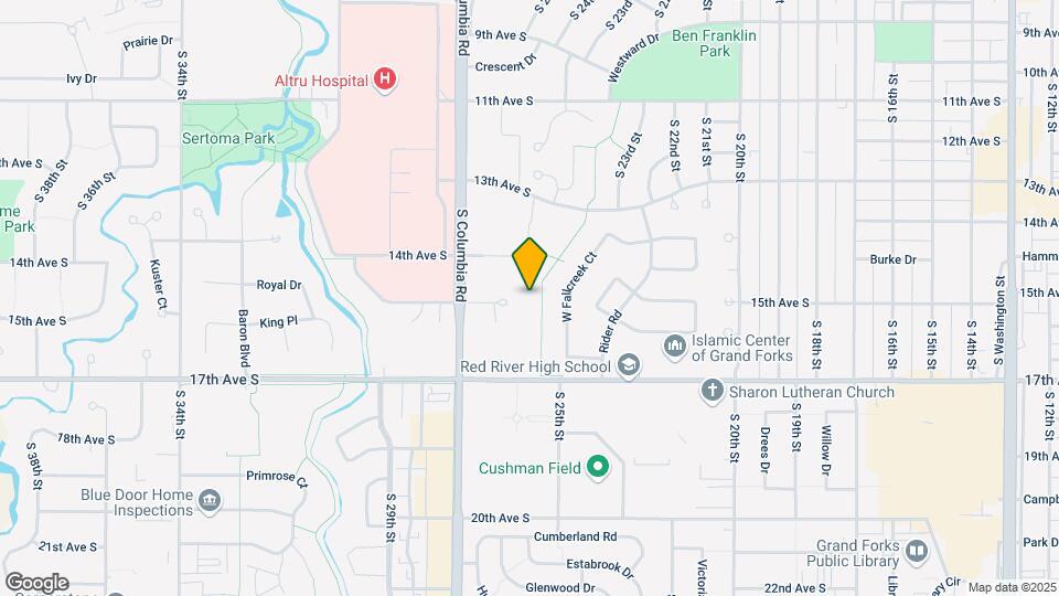 Columbia Square South *RENOVATED APARTMENTS!* Map and Location Details