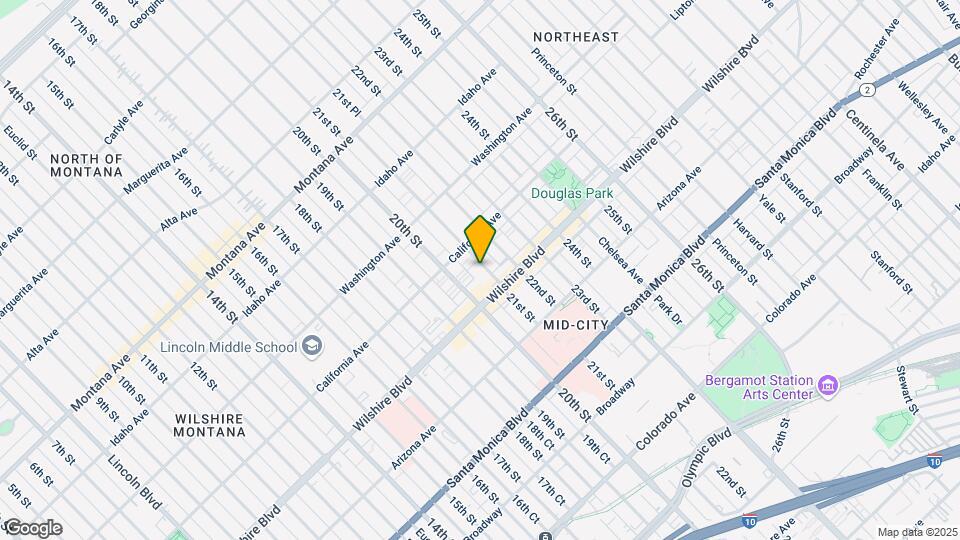 1132 21st St Map and Location Details