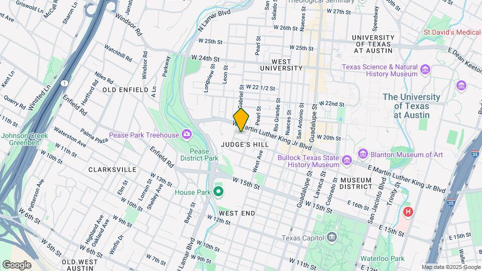 906 W 18th St Map and Location Details