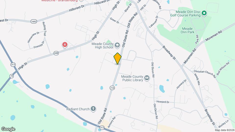 222 Crestview Dr Mapa y Detalles de la Ubicación