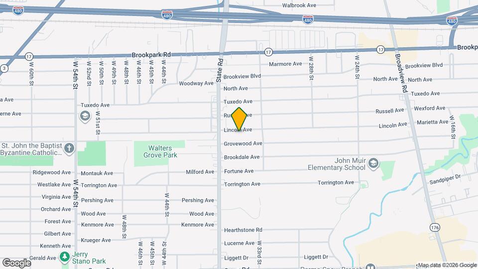 3415 Lincoln Ave Mapa y Detalles de la Ubicación