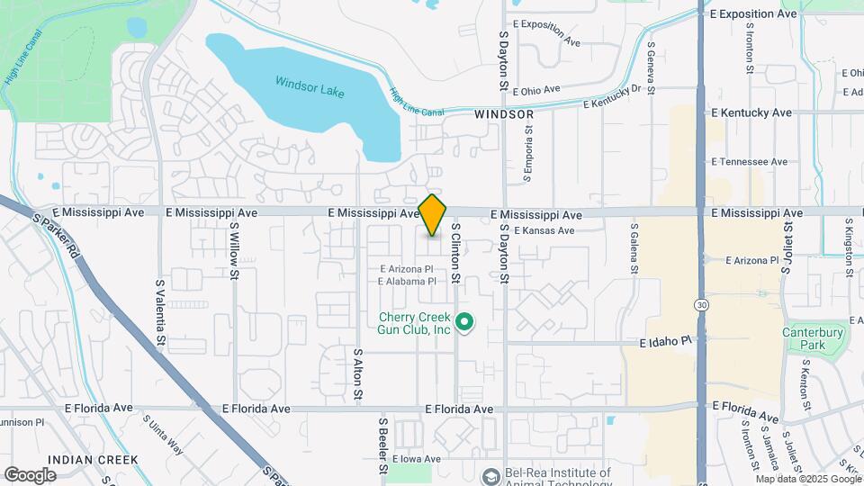 1150 S Chester St Map and Location Details