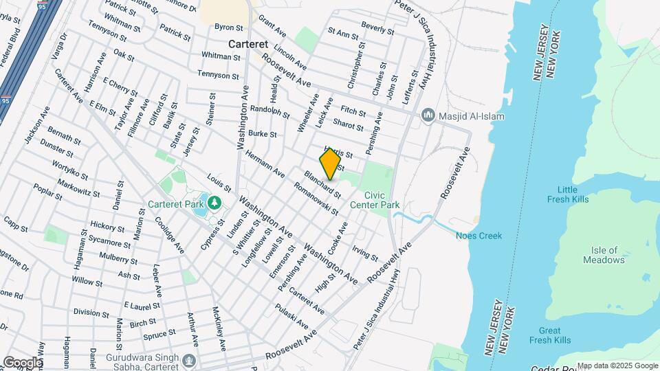 165 Emerson St Mapa y Detalles de la Ubicación
