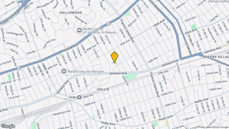 90-66 199th St Map and Location Details
