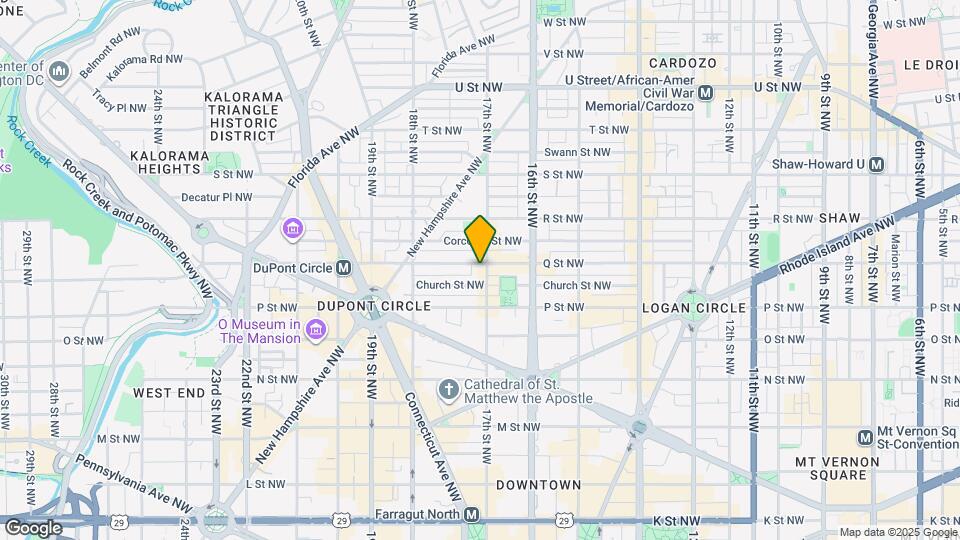 1700 Q St NW Map and Location Details