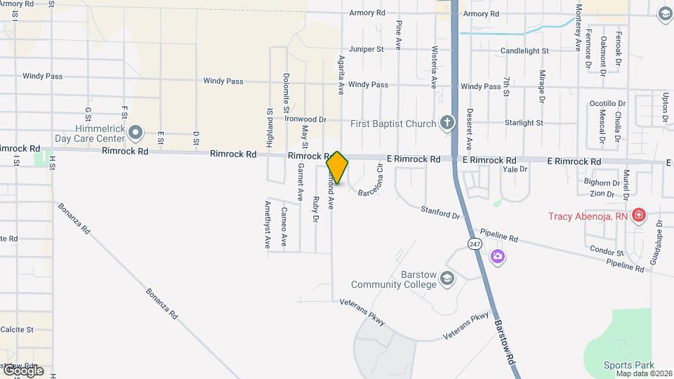 2081 Diamond Ave Map and Location Details