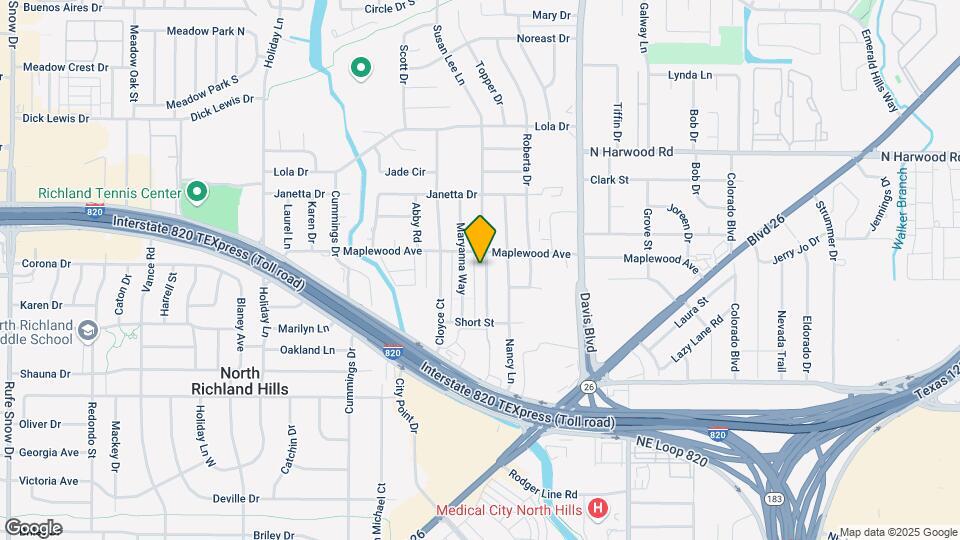 5013 Susan Lee Ln Map and Location Details