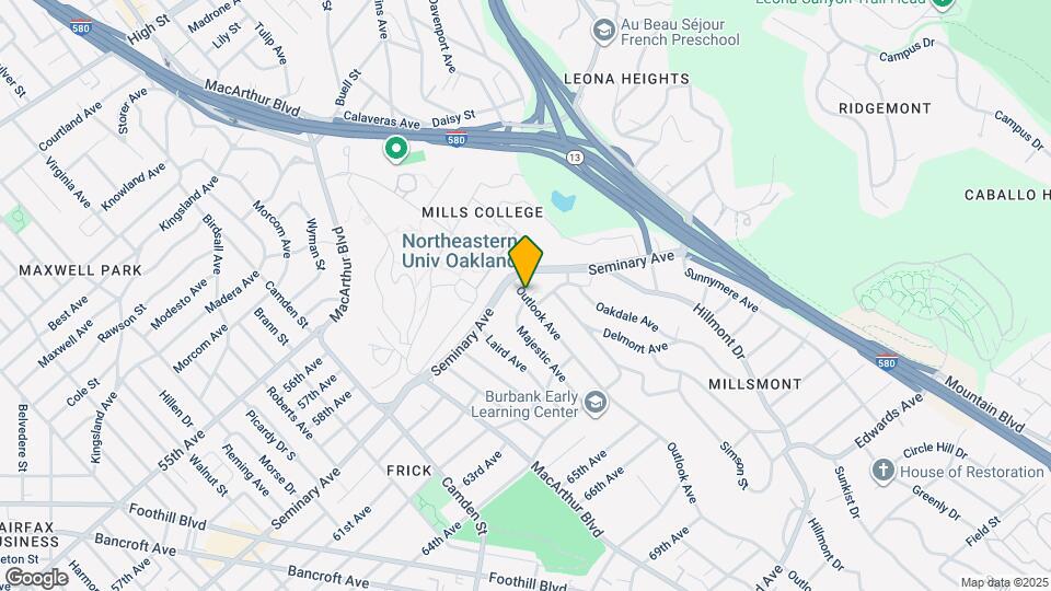 3564 Seminary Ave Map and Location Details