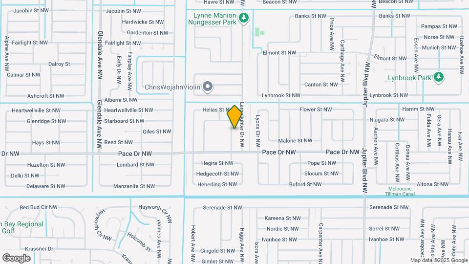 865 Helm Ave Map and Location Details