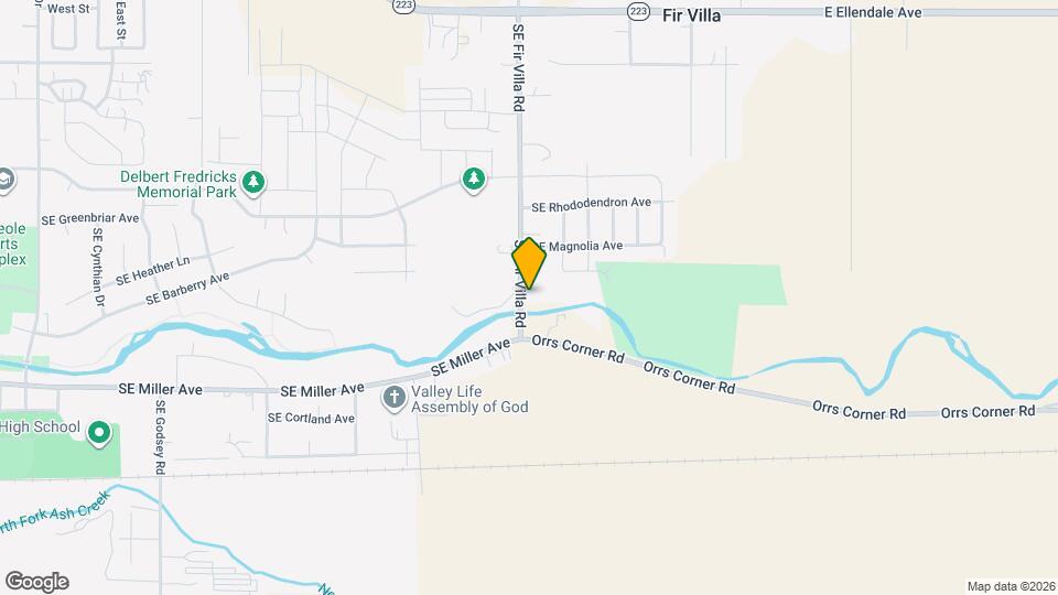860 SE Fir Villa Rd Map and Location Details