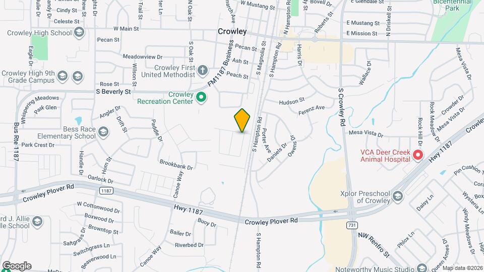 201 Willow St Map and Location Details