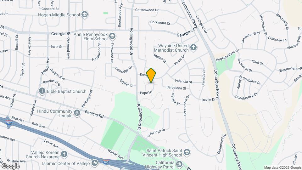 764 Pope Dr, Unit A Mapa y Detalles de la Ubicación