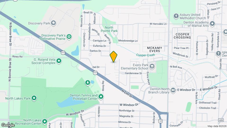3319 Gardenview Cir Map and Location Details