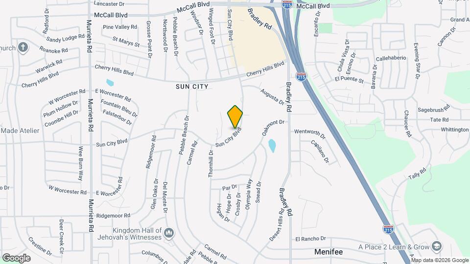 26712 Sun City Blvd Map and Location Details